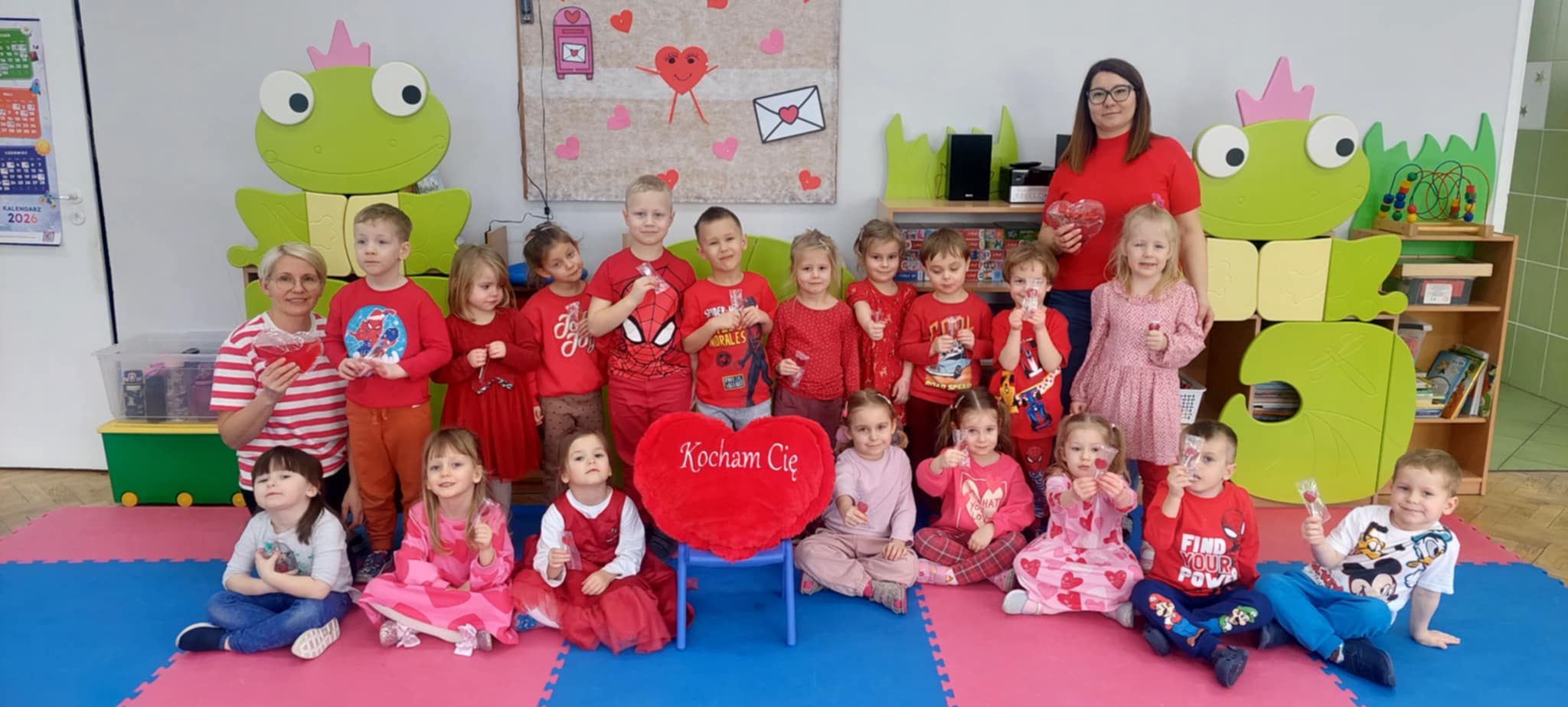 WALENTYNKI W PRZEDSZKOLU