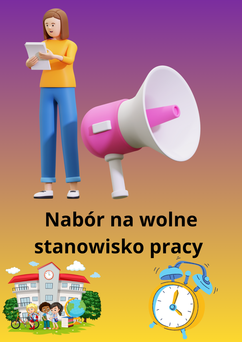 NABÓR NA WOLNE STANOWISKO PRACY